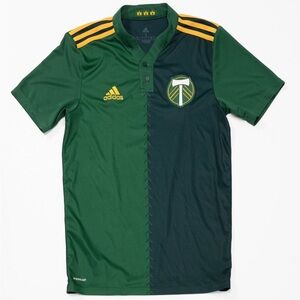 Adidas Portland Timbers PTFC 2021 jersey green, no player name, NWT